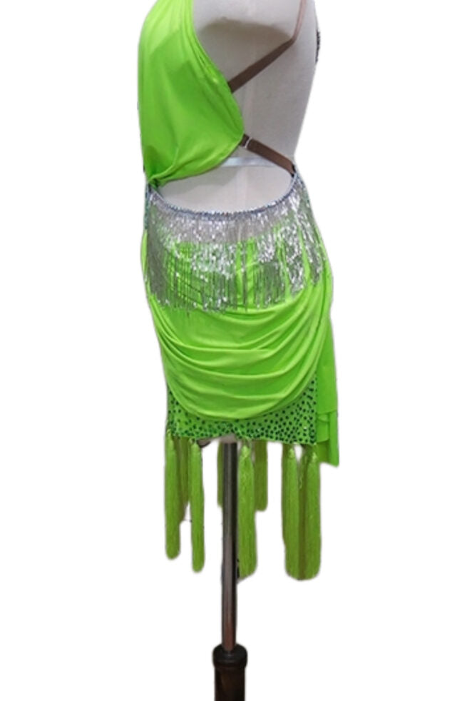 Load image into Gallery viewer, Girl Latin Dance Competition Dress (GL04)
