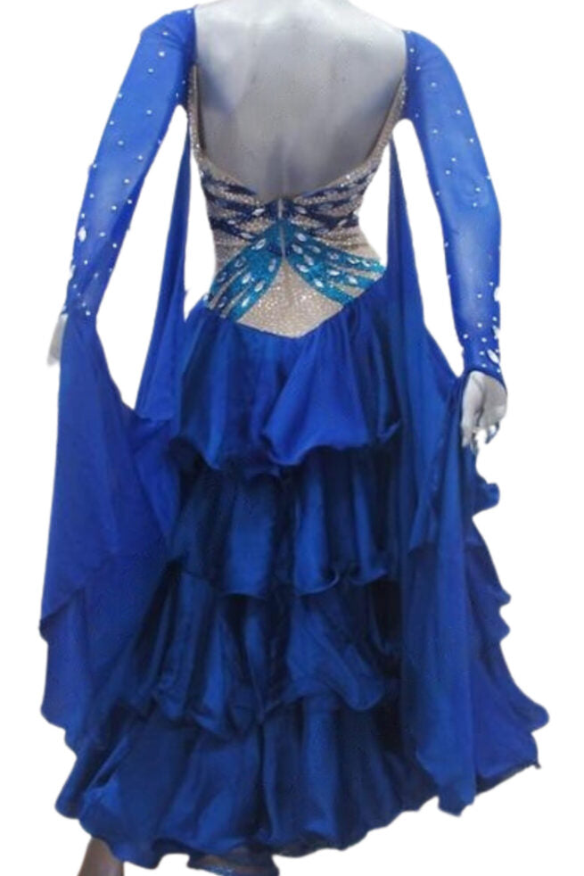 Load image into Gallery viewer, Standard Ballroom Competition Dress (B0225)
