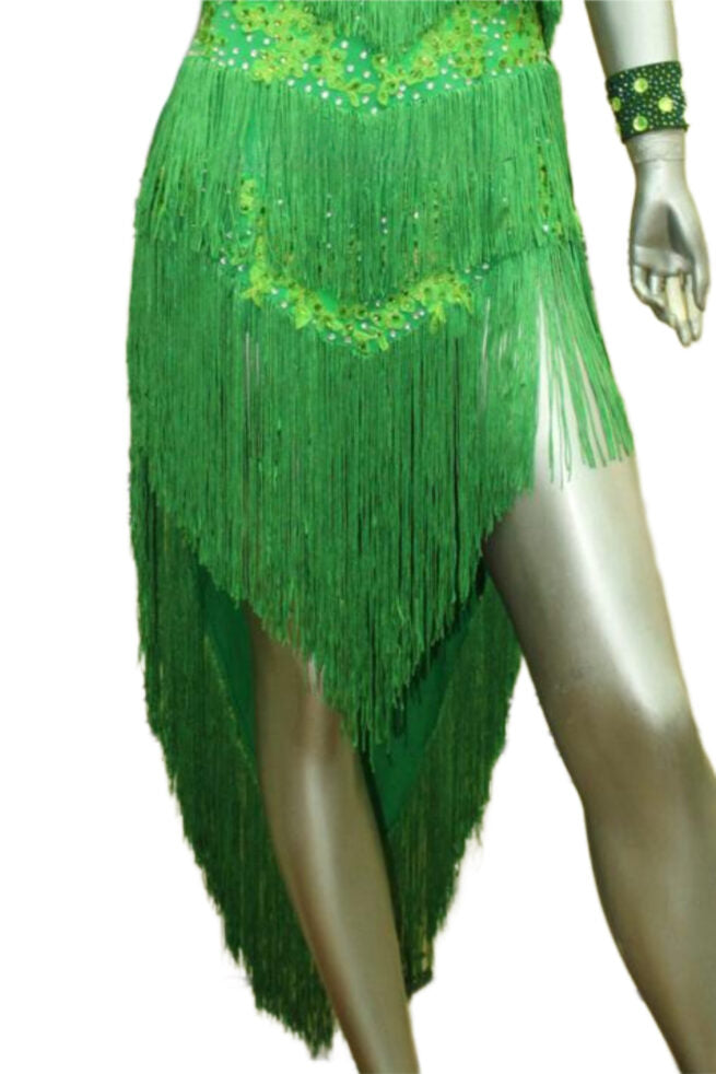 Load image into Gallery viewer, Latin Dance Competition Dress (LT0437)
