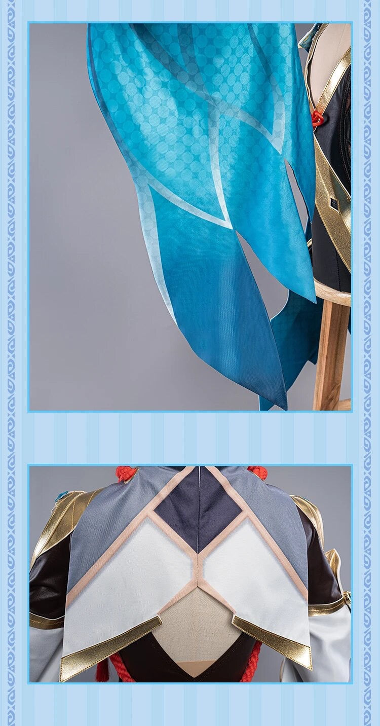 Load image into Gallery viewer, Genshin Impact Shenhe Cosplay Costume
