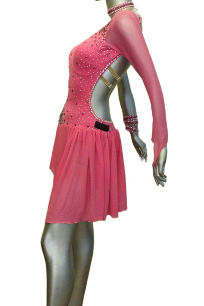 Load image into Gallery viewer, Latin Dance Competition Dress (LT0221)
