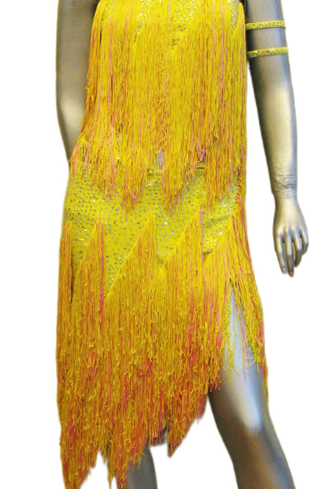 Load image into Gallery viewer, Latin Dance Competition Dress (LT0297)
