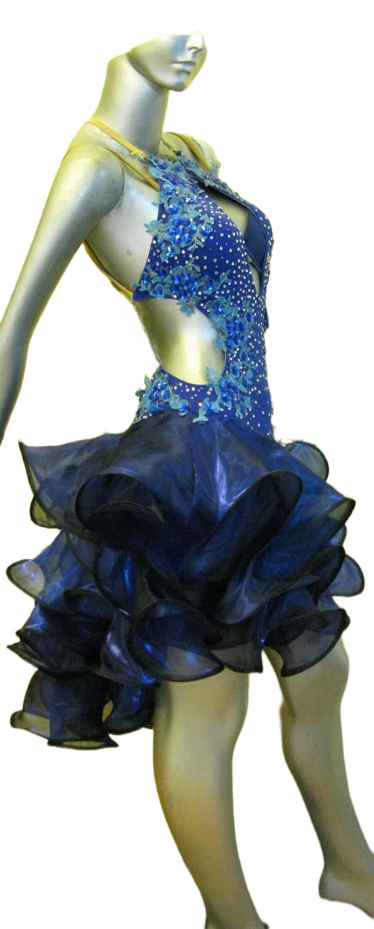 Load image into Gallery viewer, Latin Dance Competition Dress (LT0663)
