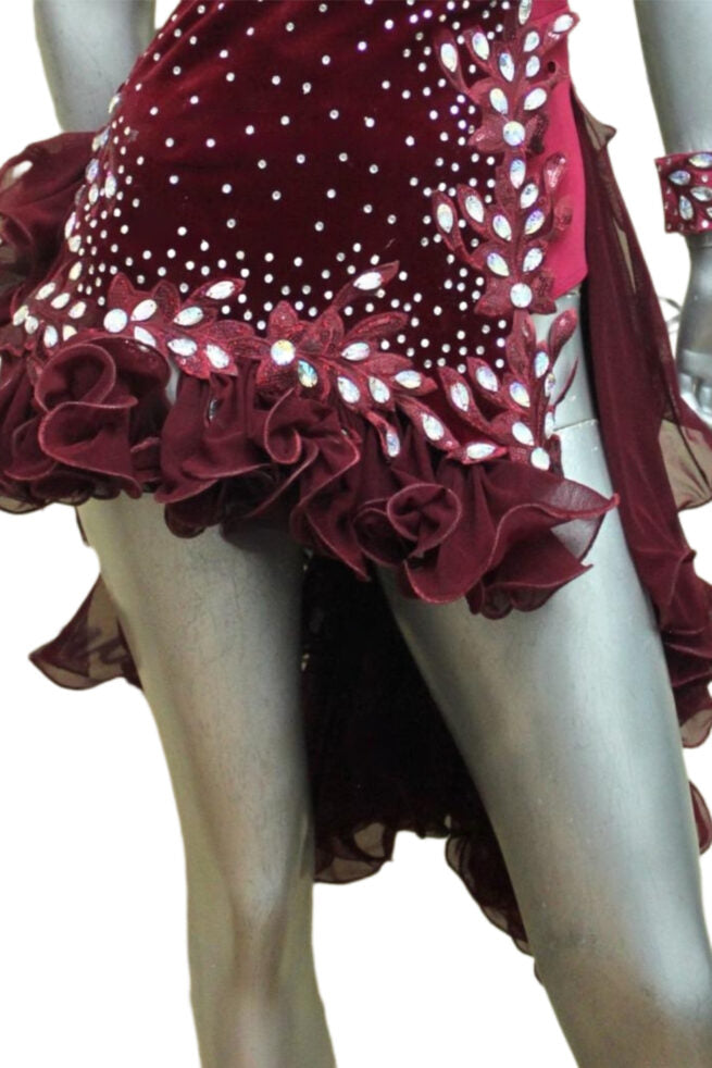 Load image into Gallery viewer, Latin Dance Competition Dress (LT0490)
