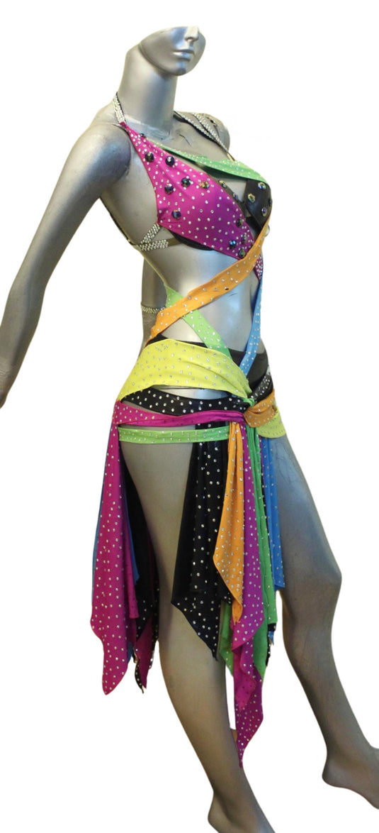 Latin Dance Competition Dress (LS0283)