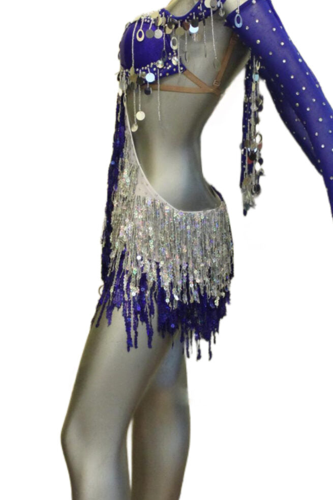 Load image into Gallery viewer, Latin Dance Competition Dress (LT0163)
