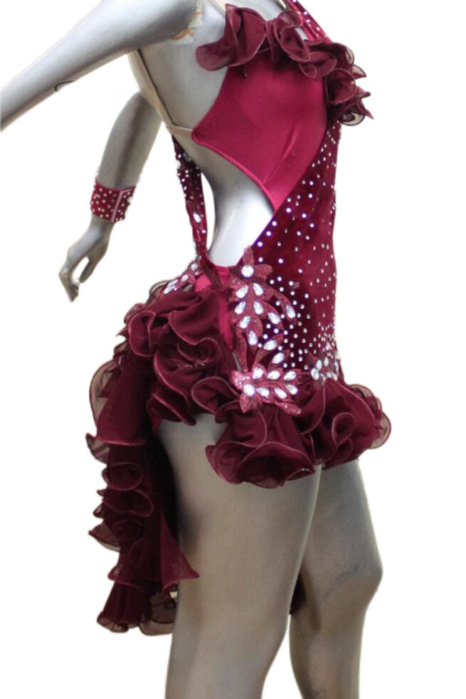 Load image into Gallery viewer, Latin Dance Competition Dress (LT0490)
