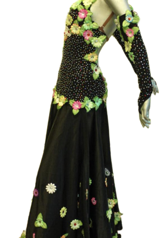 Load image into Gallery viewer, Standard Ballroom Competition Dress (B021)
