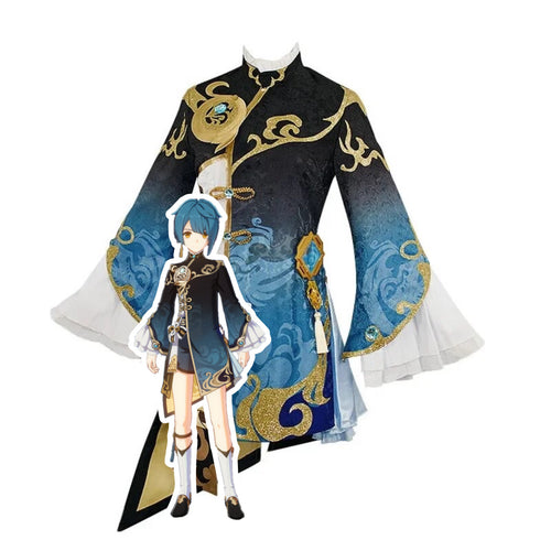 Genshin Impact Xingqiu Cosplay Costume