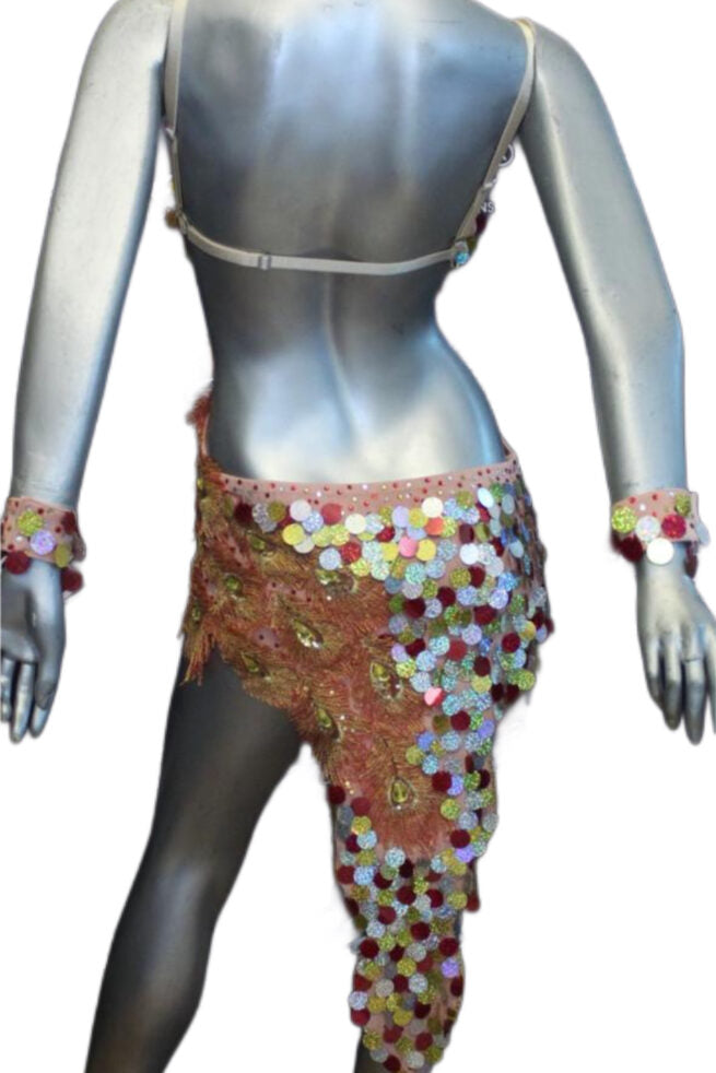 Load image into Gallery viewer, Latin Dance Competition Dress (LS0123)
