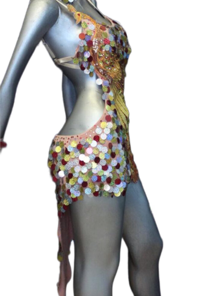 Load image into Gallery viewer, Latin Dance Competition Dress (LS0123)
