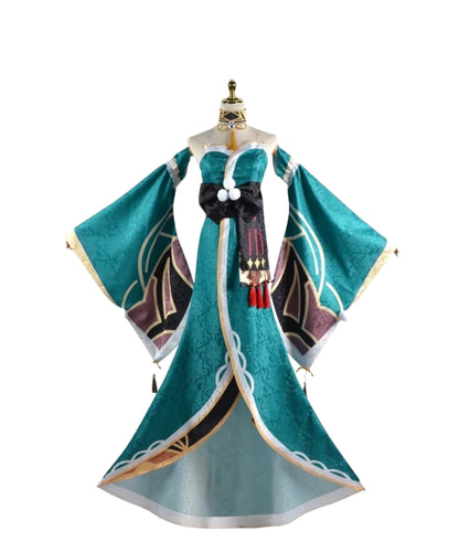 Genshin Impact Miss Hina Cosplay Costume