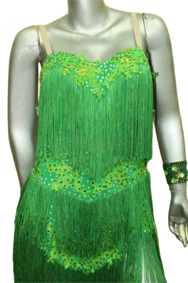 Load image into Gallery viewer, Latin Dance Competition Dress (LT0437)
