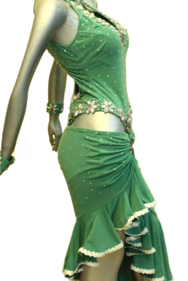 Load image into Gallery viewer, Latin Dance Competition Dress (LT097)
