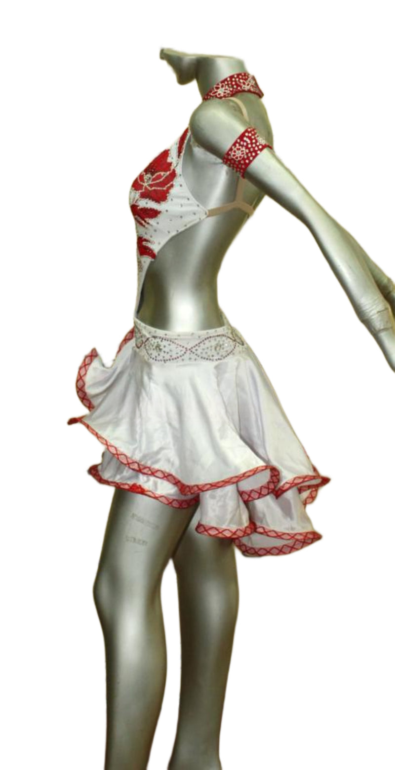 Load image into Gallery viewer, Latin Dance Competition Dress (LT0433)
