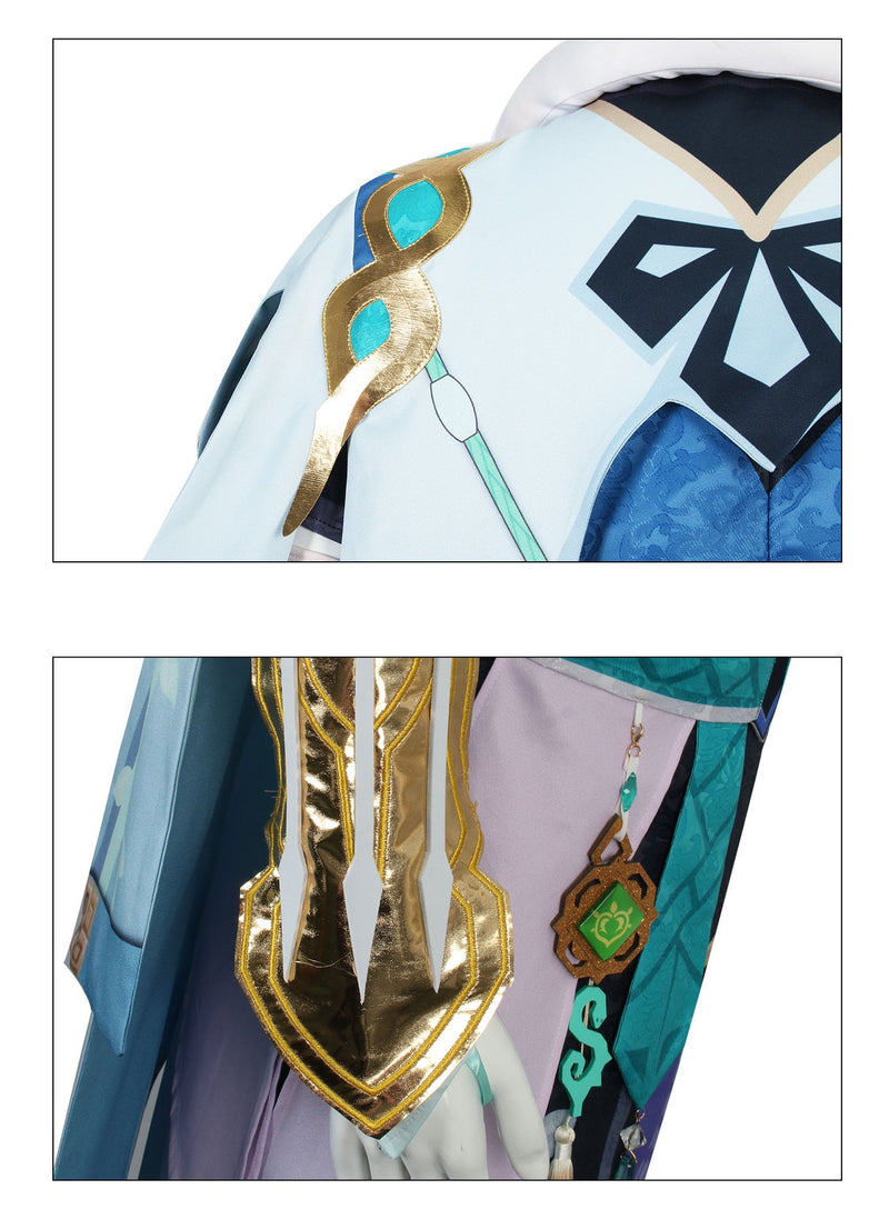 Load image into Gallery viewer, Genshin Impact Baizhu Cosplay Costume
