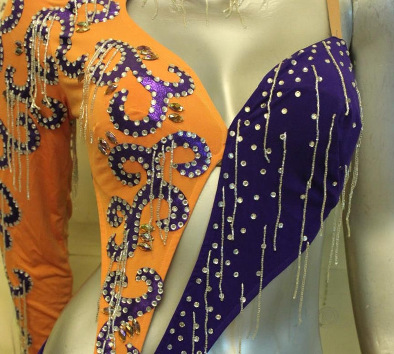 Load image into Gallery viewer, Latin Dance Competition Dress (LT073)
