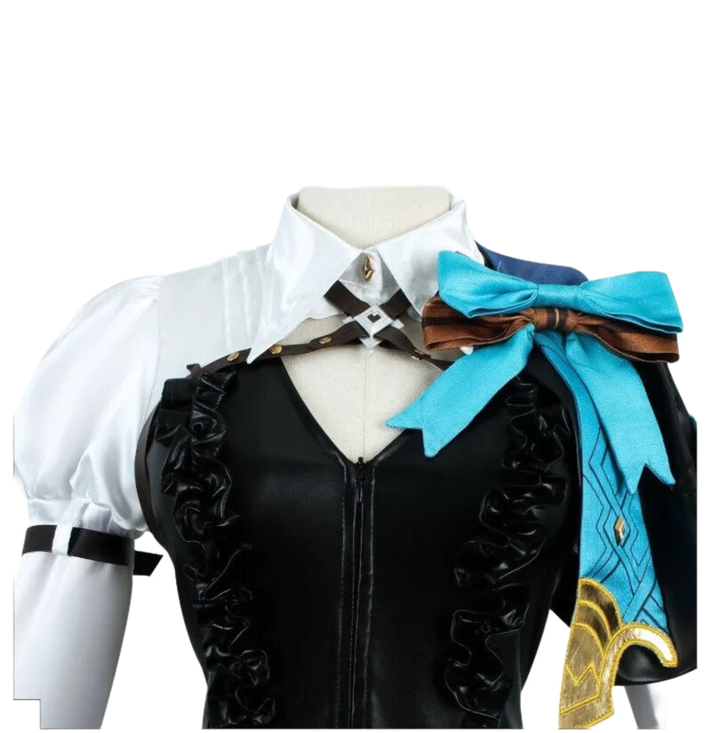 Load image into Gallery viewer, Genshin Impact Magician Lynette Cosplay Costume
