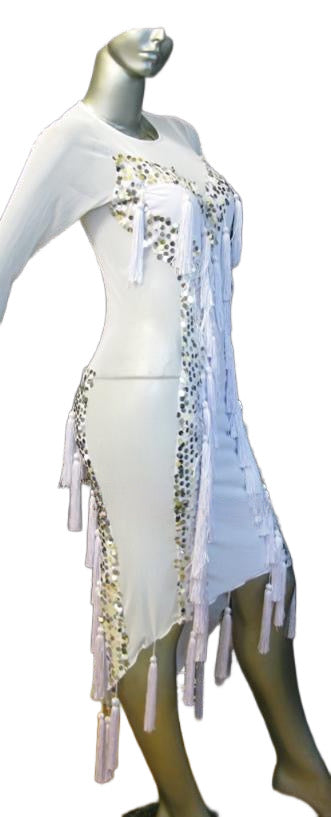 Load image into Gallery viewer, Latin Dance Competition Dress (LS0181)
