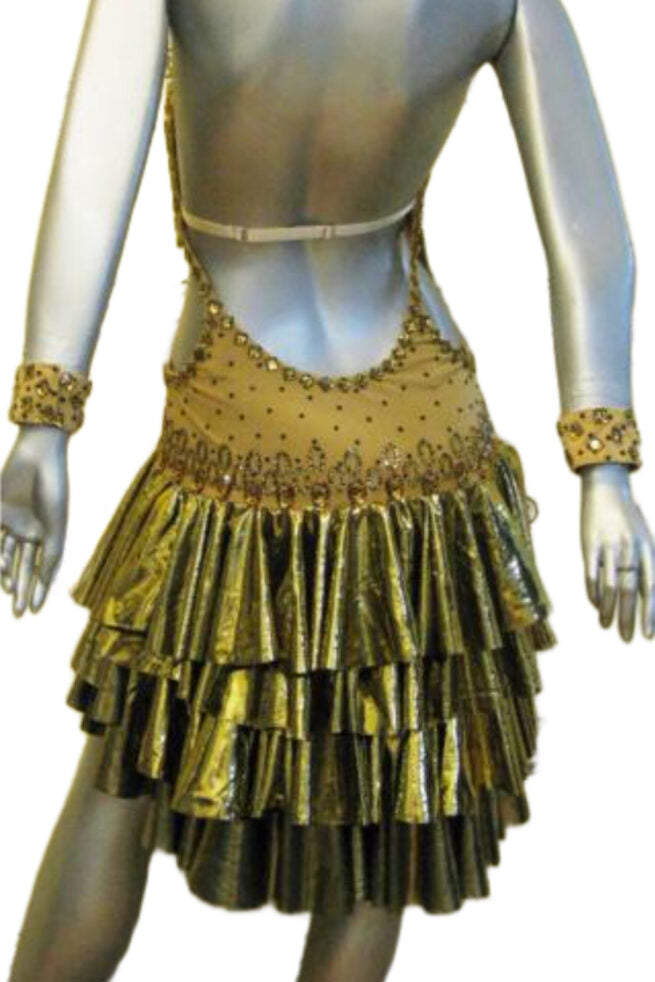 Load image into Gallery viewer, Latin Dance Competition Dress (LS0177)
