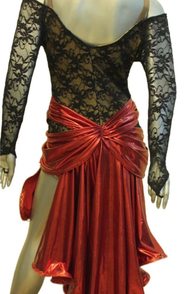 Load image into Gallery viewer, Latin Dance Competition Dress (LT0618)
