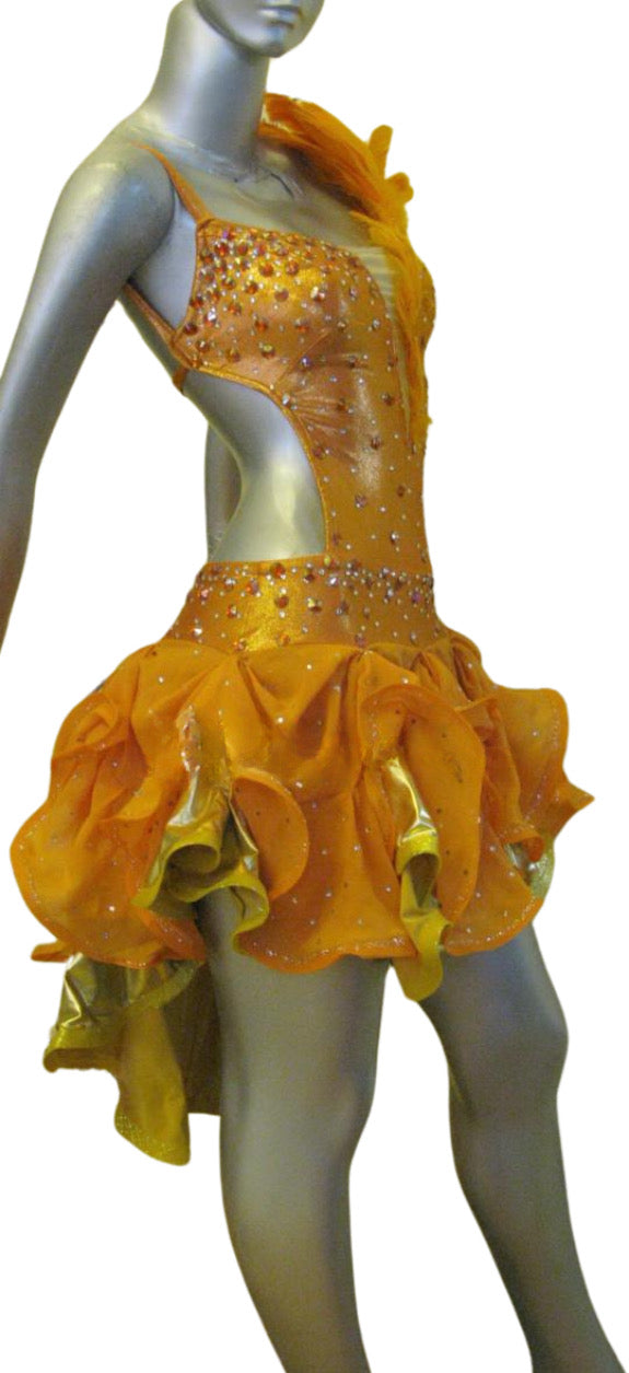 Load image into Gallery viewer, Latin Dance Competition Dress (LT0678)
