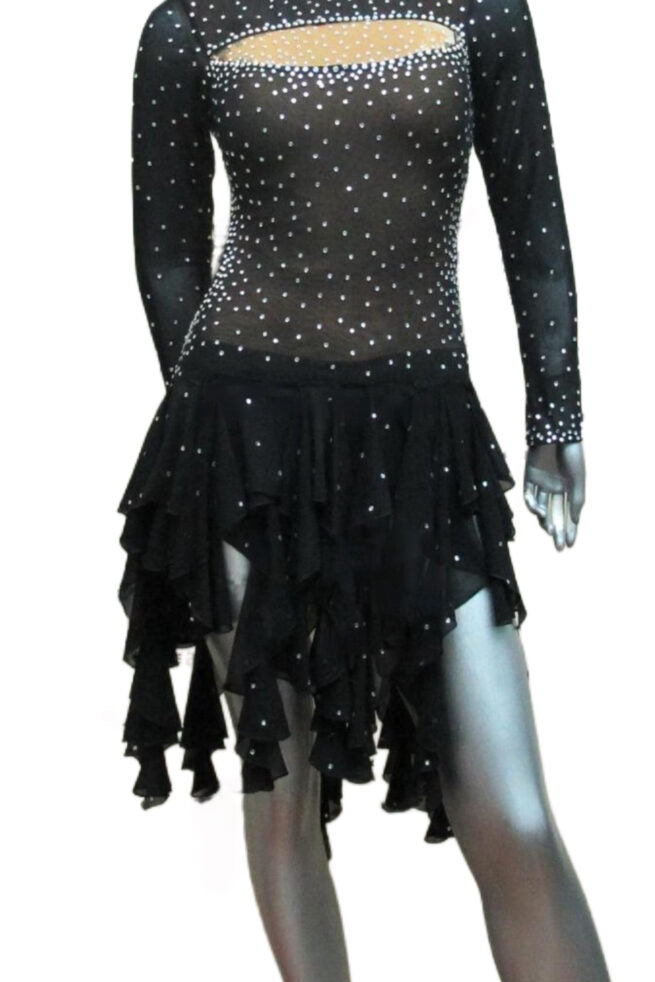 Load image into Gallery viewer, Latin Dance Competition Dress (LT0512)
