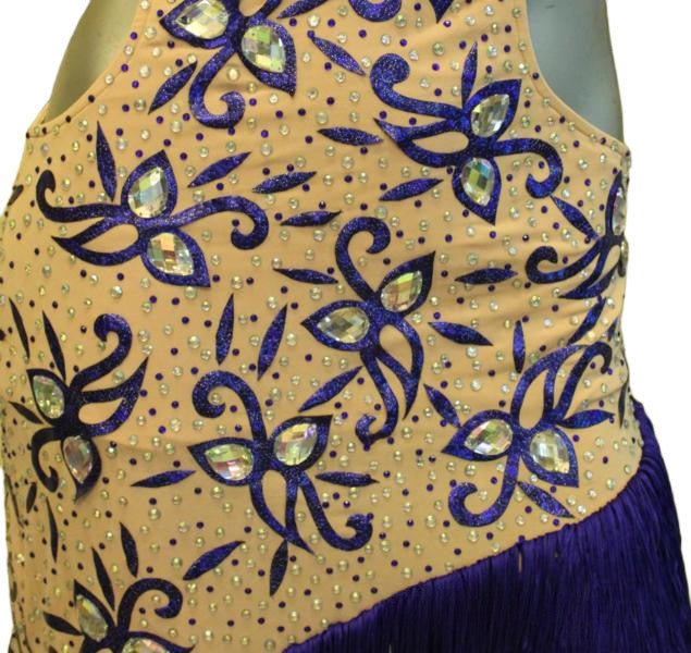 Load image into Gallery viewer, Latin Dance Competition Dress (LS0104)
