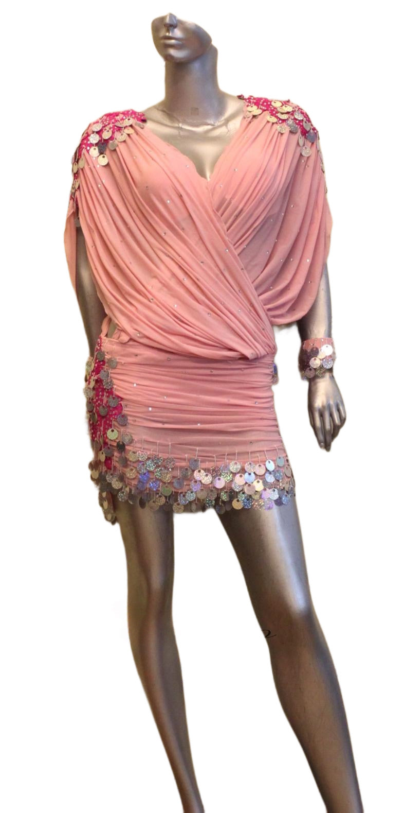 Load image into Gallery viewer, Latin Dance Competition Dress (VL0231)
