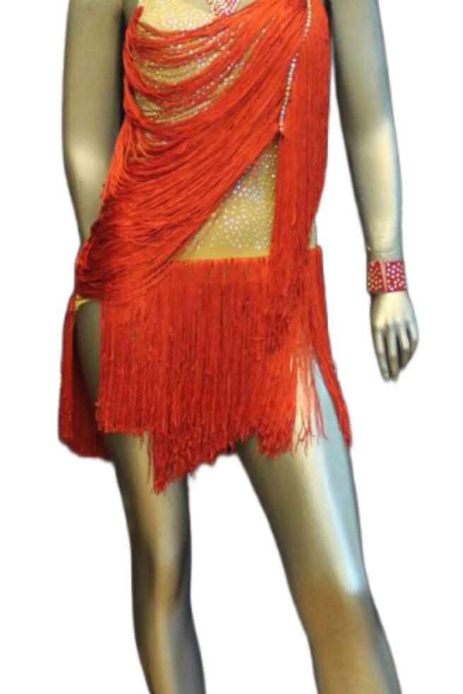 Load image into Gallery viewer, Latin Dance Competition Dress (LT0559)
