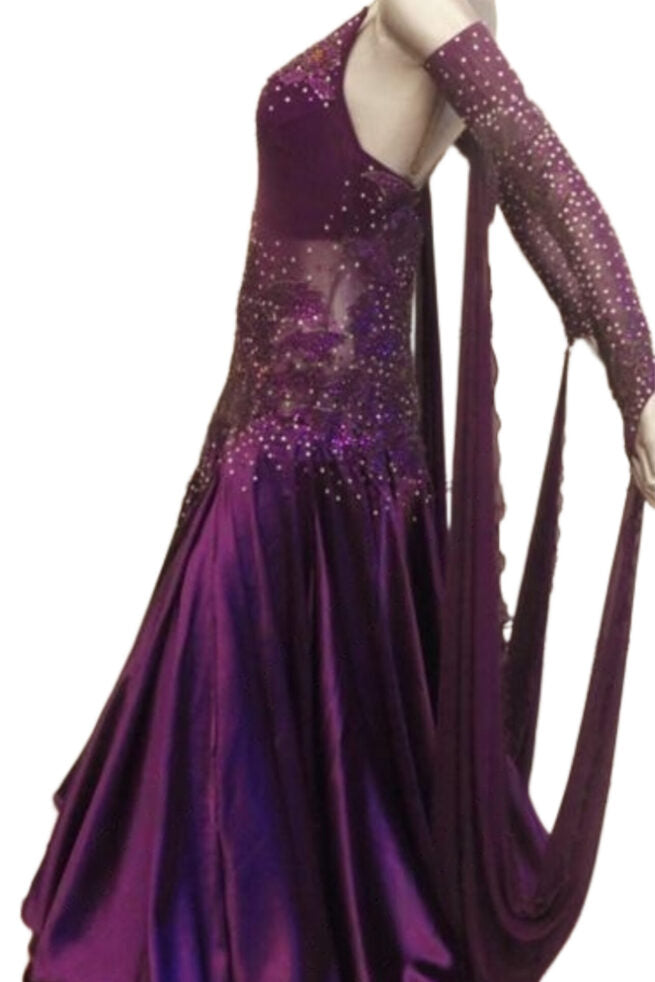 Load image into Gallery viewer, Standard Ballroom Competition Dress (B064)
