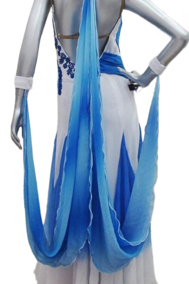 Load image into Gallery viewer, Standard Ballroom Competition Dress (B0185A)
