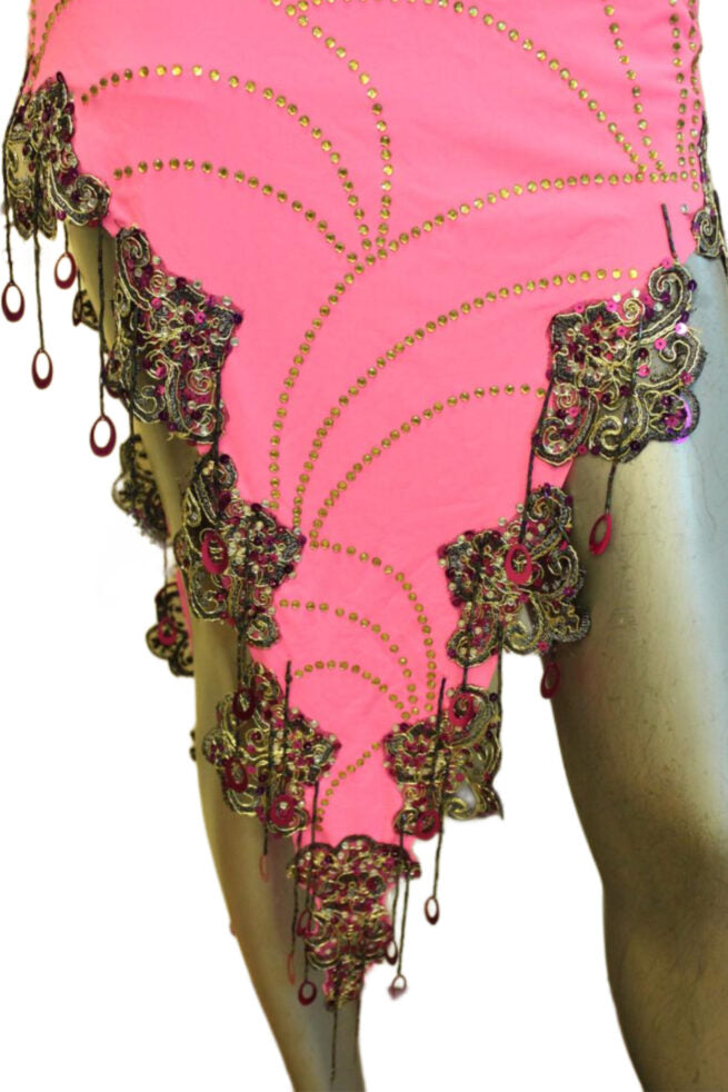 Load image into Gallery viewer, Latin Dance Competition Dress (LT096A)
