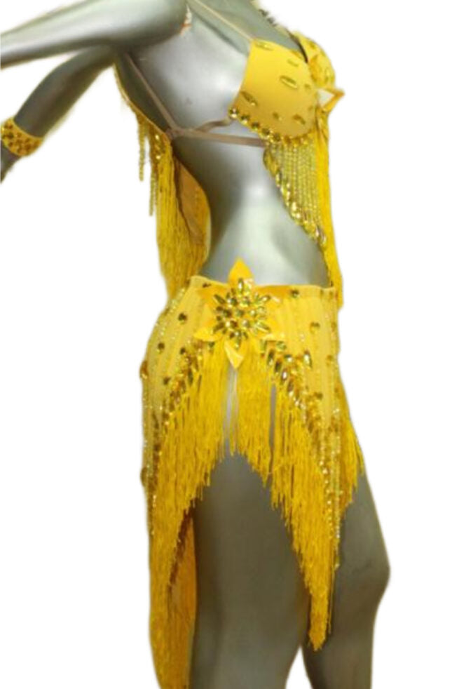 Load image into Gallery viewer, Latin Dance Competition Dress (LT07)
