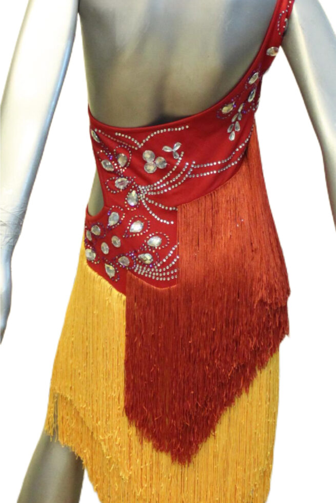 Load image into Gallery viewer, Latin Dance Competition Dress (LT0174A)
