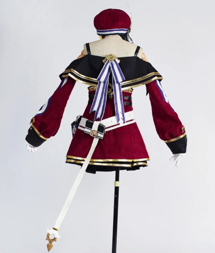 Load image into Gallery viewer, Genshin Impact Charlotte Cosplay Costume
