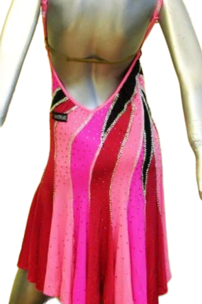 Load image into Gallery viewer, Latin Dance Competition Dress (LT0342)
