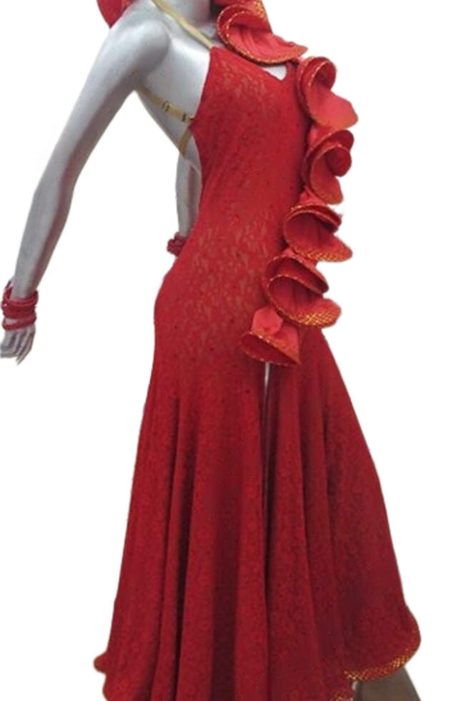 Load image into Gallery viewer, Standard Ballroom Competition Dress (B097)
