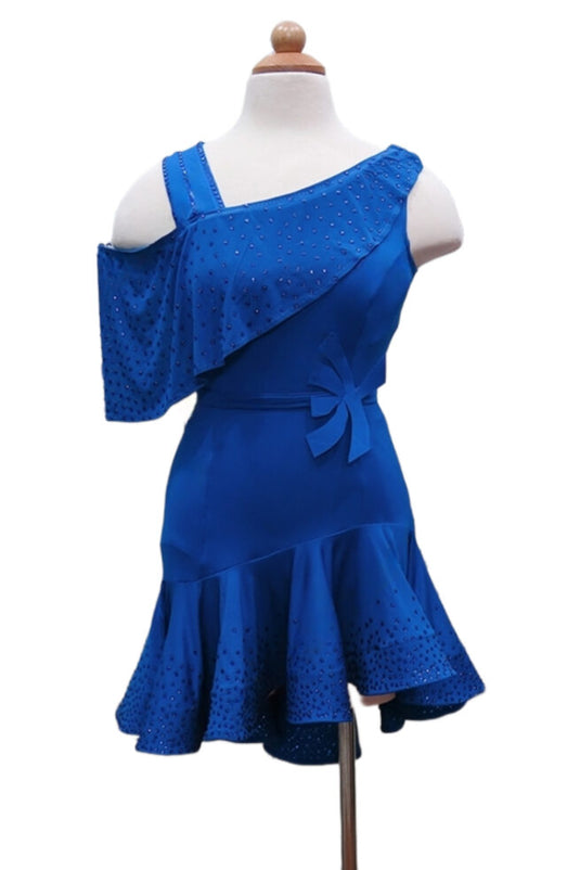 Girl Latin Dance Competition Dress (GL016)