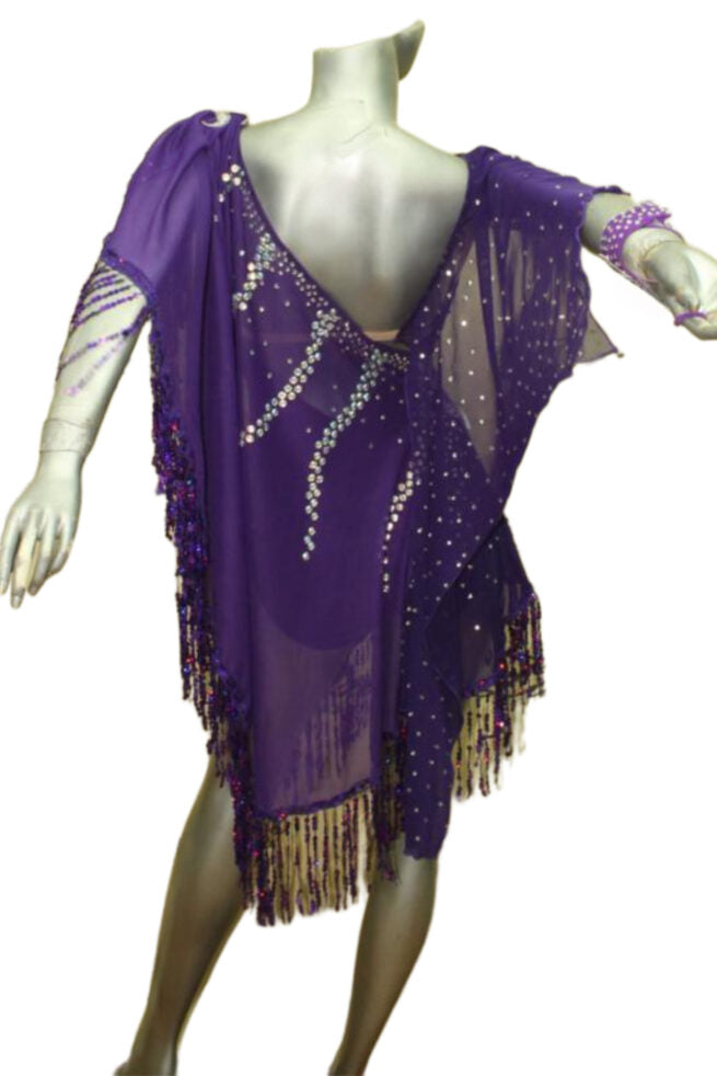 Load image into Gallery viewer, Latin Dance Competition Dress (LT0416)
