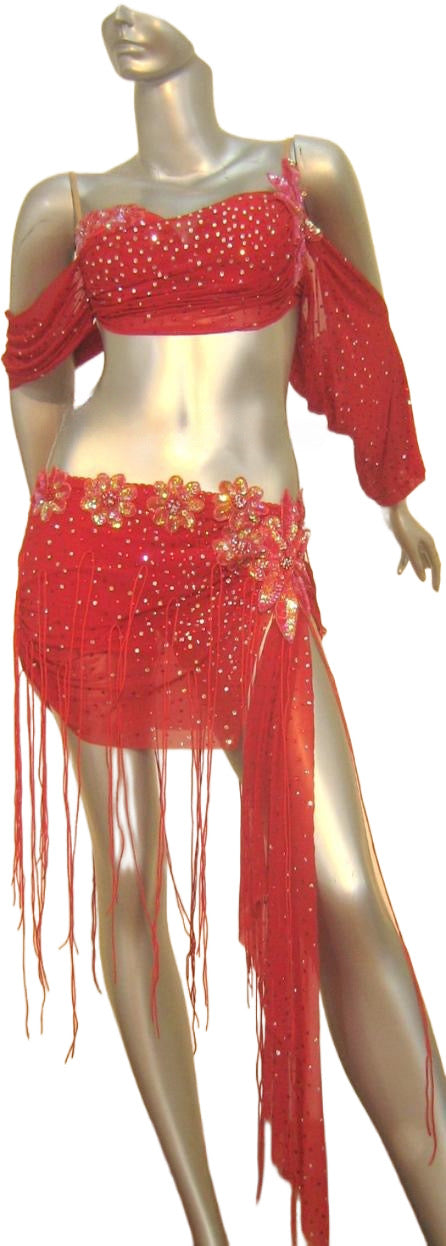 Load image into Gallery viewer, Latin Dance Competition Dress (LT064)
