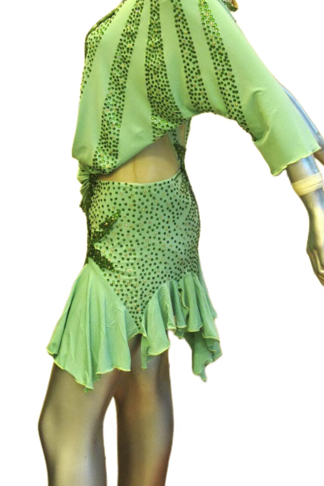 Load image into Gallery viewer, Latin Dance Competition Dress (LT0182)
