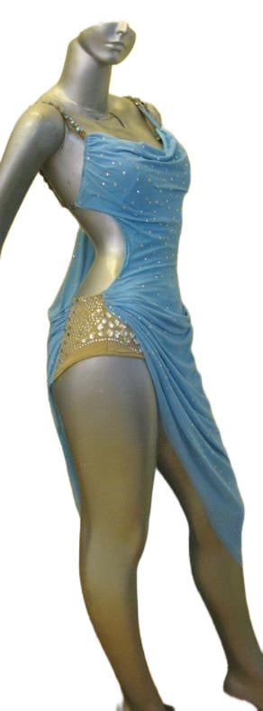 Load image into Gallery viewer, Latin Dance Competition Dress (LT0691)
