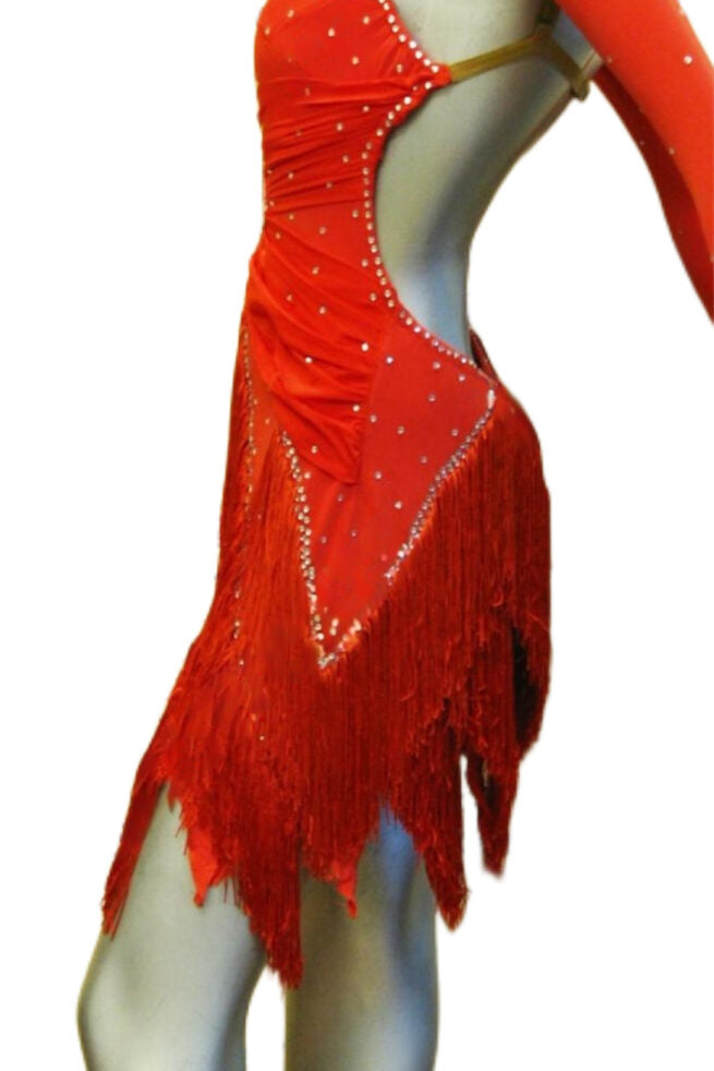 Load image into Gallery viewer, Latin Dance Competition Dress (LT0346)
