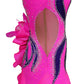 ByCharme Magenta Feather Ballroom Competition Dress - BC-0067