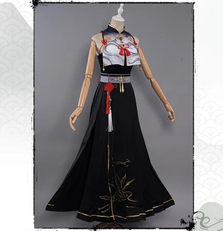 Load image into Gallery viewer, Genshin Impact Shenhe Cosplay Costume
