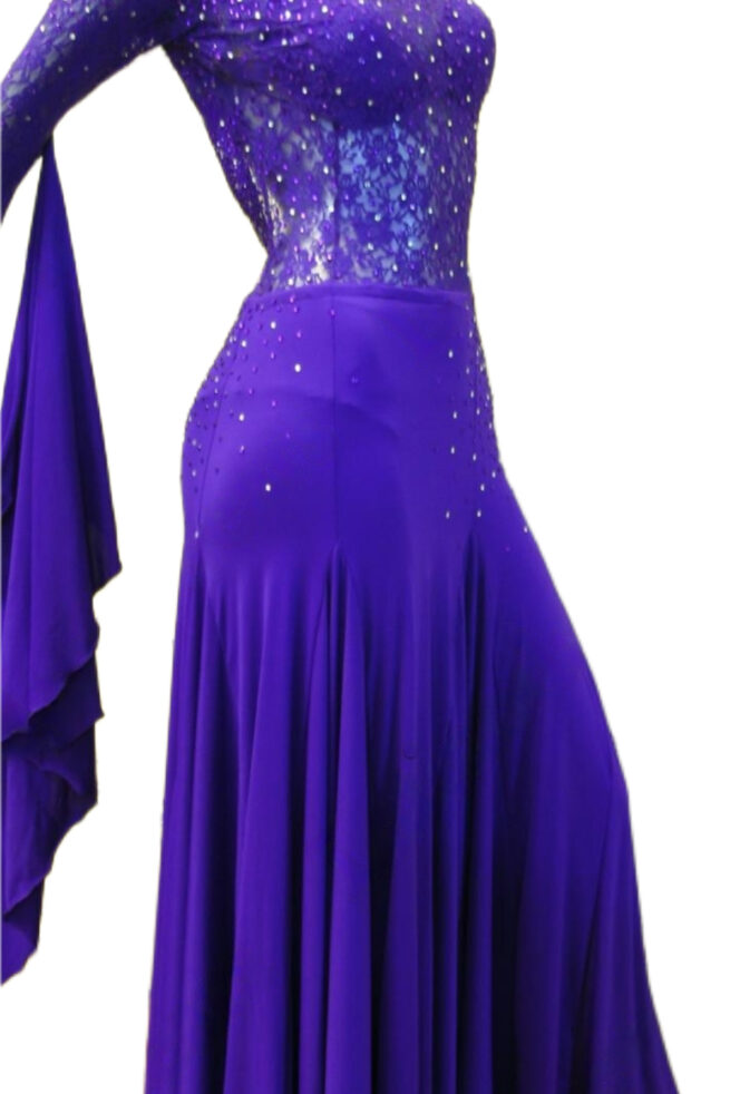 Load image into Gallery viewer, Standard Ballroom Competition Dress (B082)
