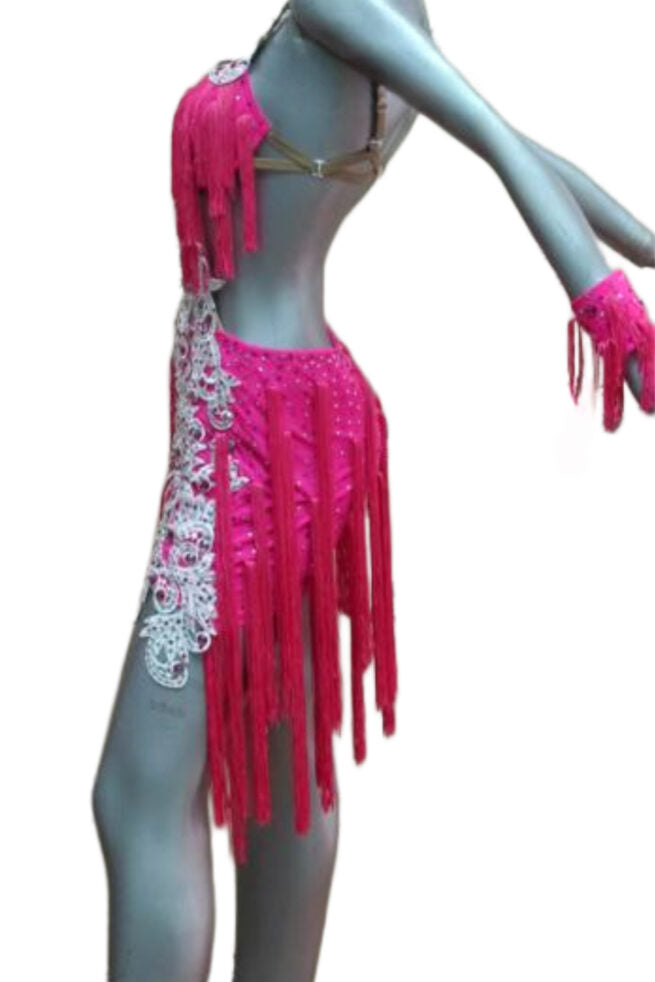 Load image into Gallery viewer, Latin Dance Competition Dress (LT0173)
