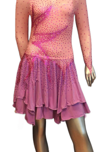 Latin Dance Competition Dress (VL0188)