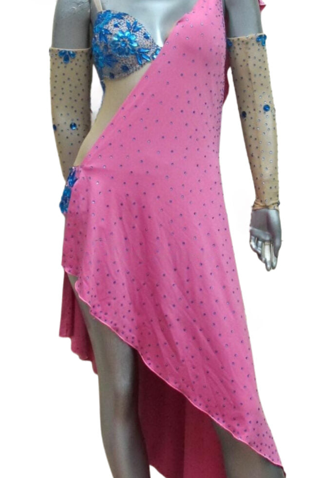 Load image into Gallery viewer, Latin Dance Competition Dress (LT0510)
